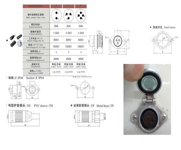 Modified car external power interface [aluminum alloy material]